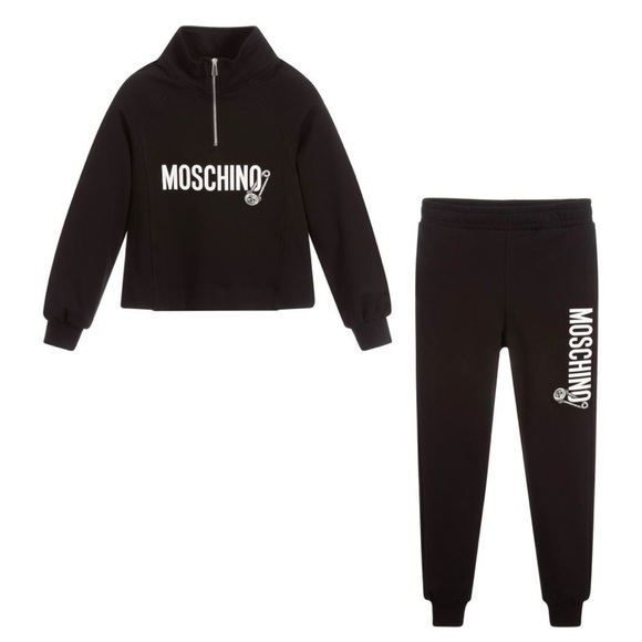 girls moschino tracksuit